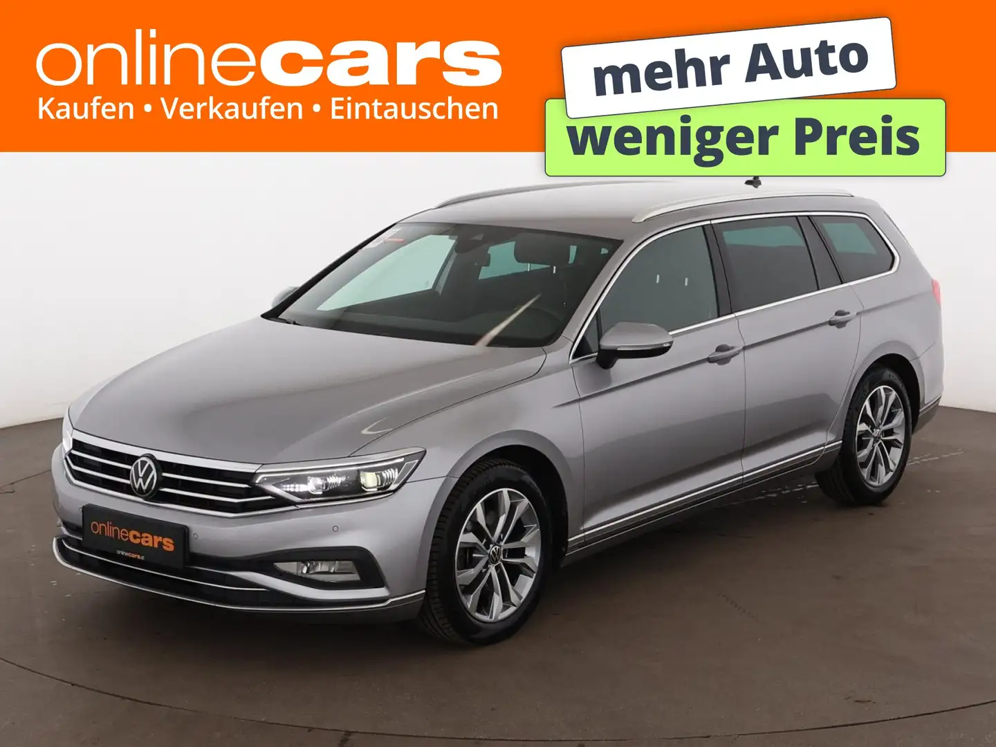 Volkswagen Passat Variant Elegance 2.0 TDI Aut LED RADAR NAV Silber - 1
