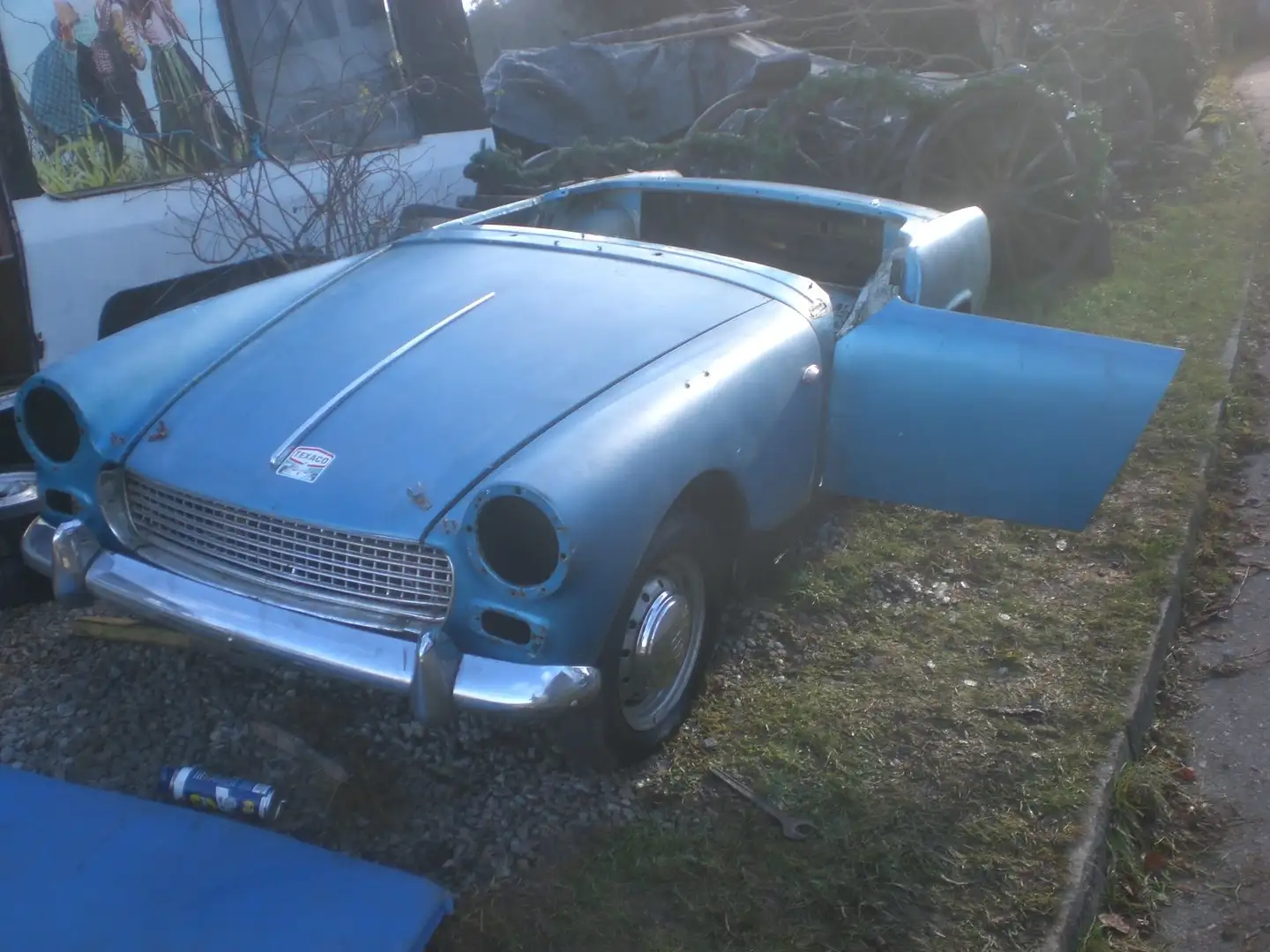 Austin-Healey Sprite Restaurieren / Projekt. Albastru - 1