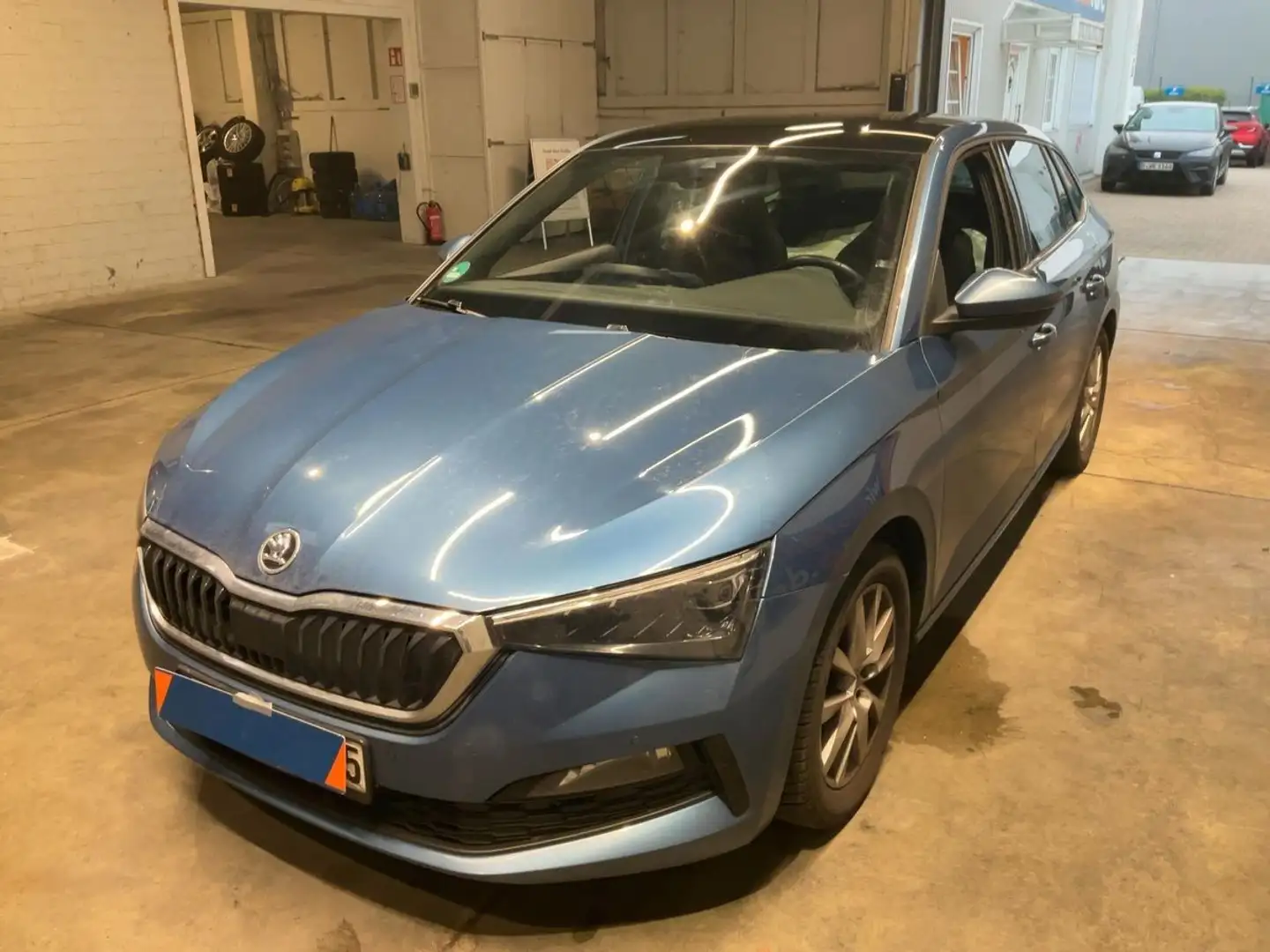 Skoda Scala 1.0 TSI Style DSG Navi+LED+Panorama+Kamera Bleu - 1
