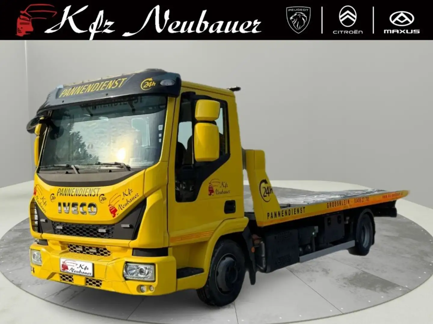 Iveco Abschleppwagen Netto €65800- Gelb - 1