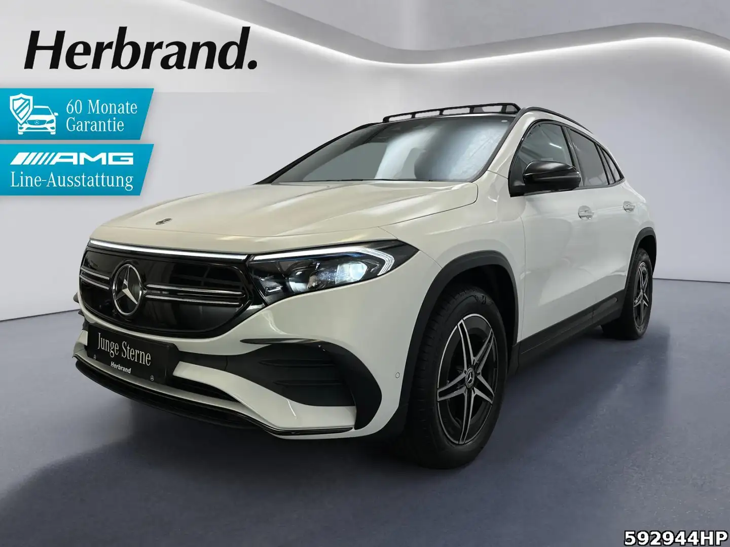 Mercedes-Benz EQA 250 AMG Night Pano 360° Ambiente Easy Pack. Weiß - 1