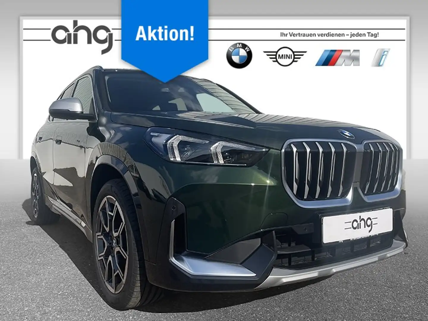 BMW X1 sDrive18i NEUES MODELL / X-LINE / 19"/ CURVED DISP Groen - 1