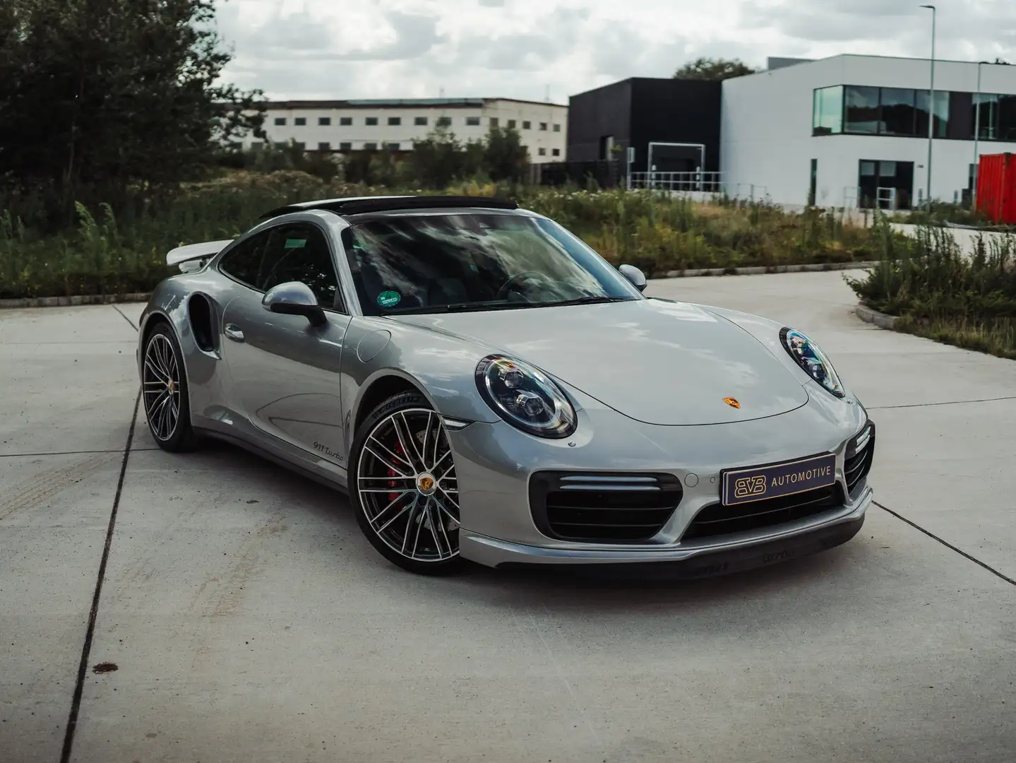 Porsche 991 911 Turbo Argent - 1