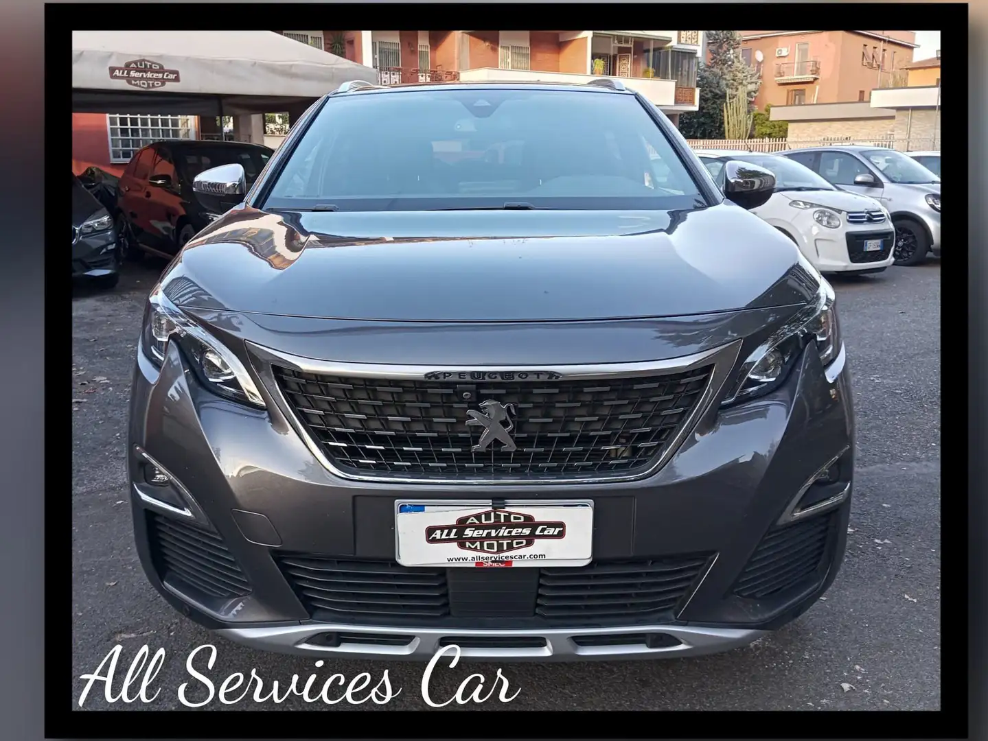 Peugeot 3008 2.0 bluehdi GT s Gris - 2