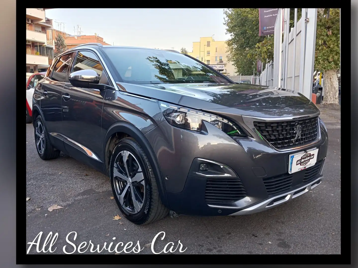 Peugeot 3008 2.0 bluehdi GT s Gris - 1