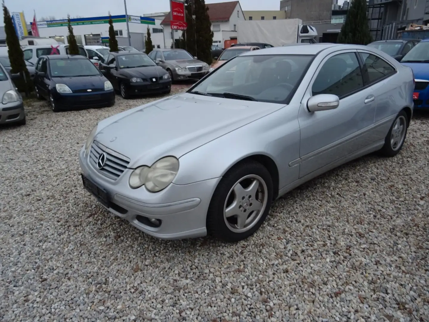 Mercedes-Benz C 220 C Sportcoupe C 220 CDI Silber - 1