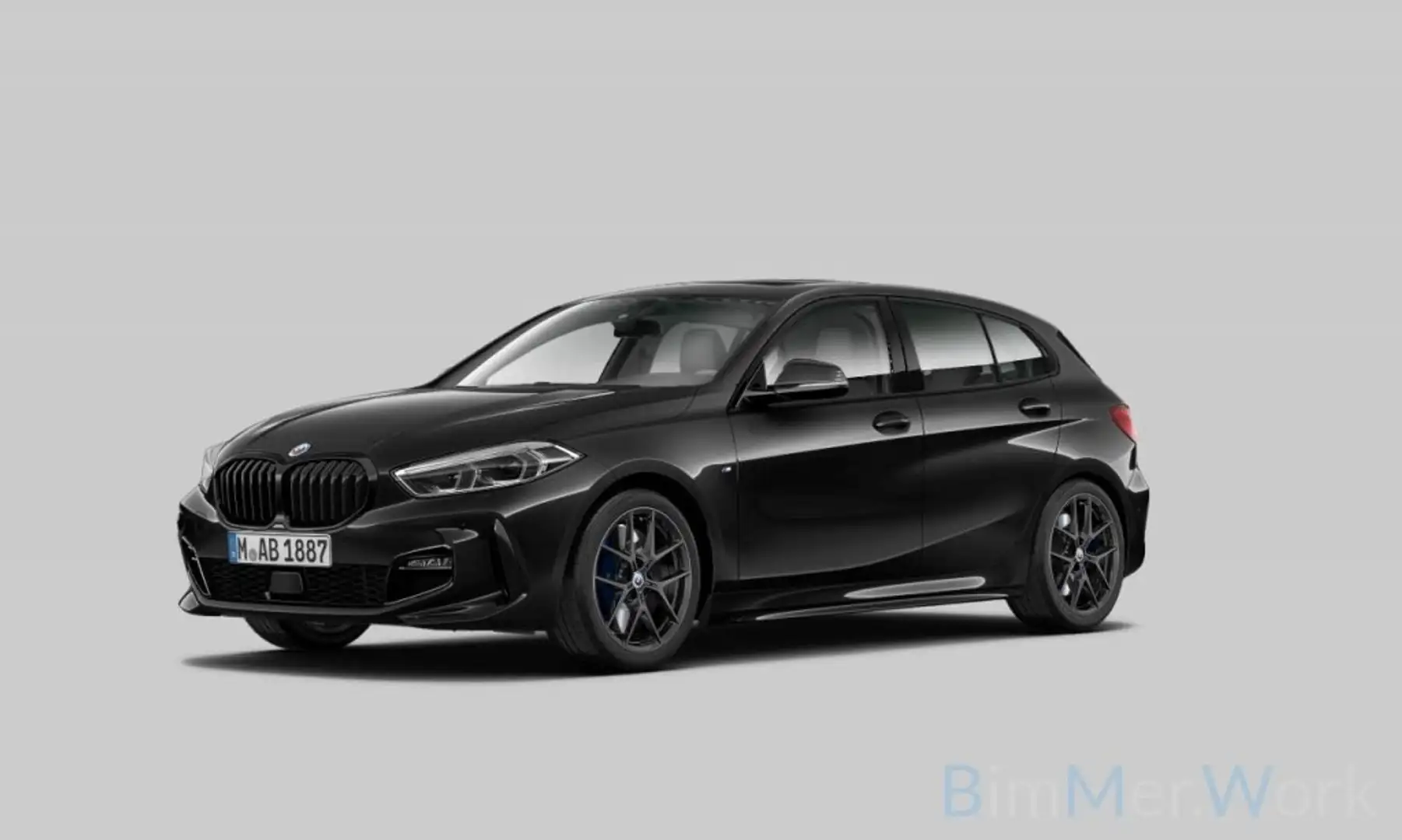 BMW 118i M-Sport Aut. NAP/Pano/Stoelvw/Cam/Trekh Zwart - 1