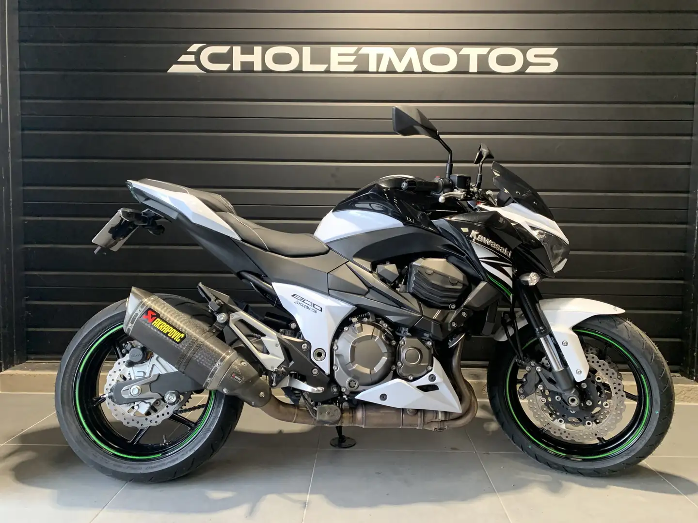 Kawasaki Z 800 Blanc - 1