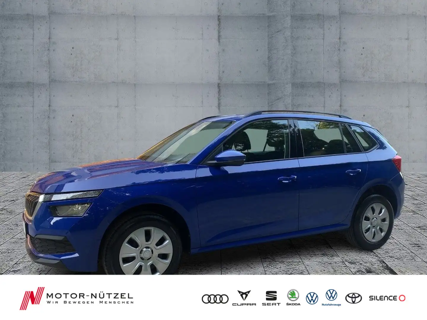 Skoda Kamiq 1.0 TSI ACTIVE LED+BLUETOOTH+KLIMAANLAGE Blauw - 1