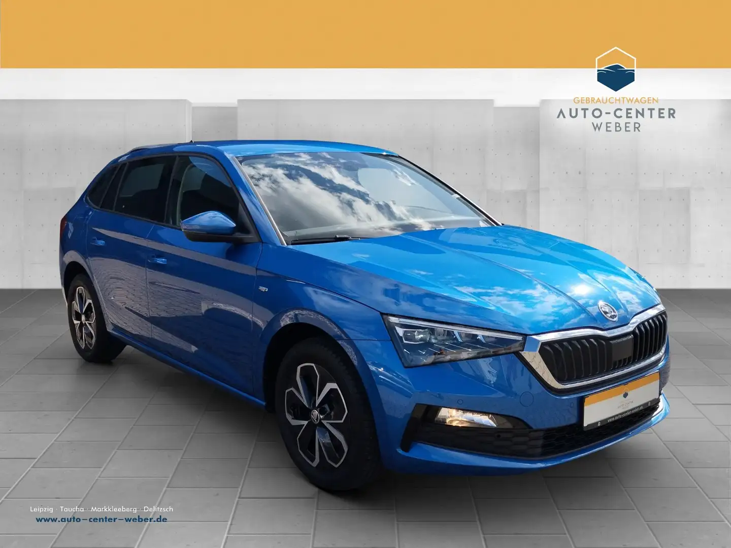 Skoda Scala 1.5 TSI Drive 125 DSG ACC*AUT*Kam.*KeyLess Blau - 1