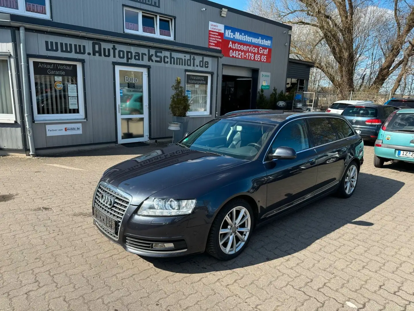 Audi A6 Avant 2.7 TDI AUTOM°NAVI°AHK°SITZH°TEMPOM°XEN Grau - 1