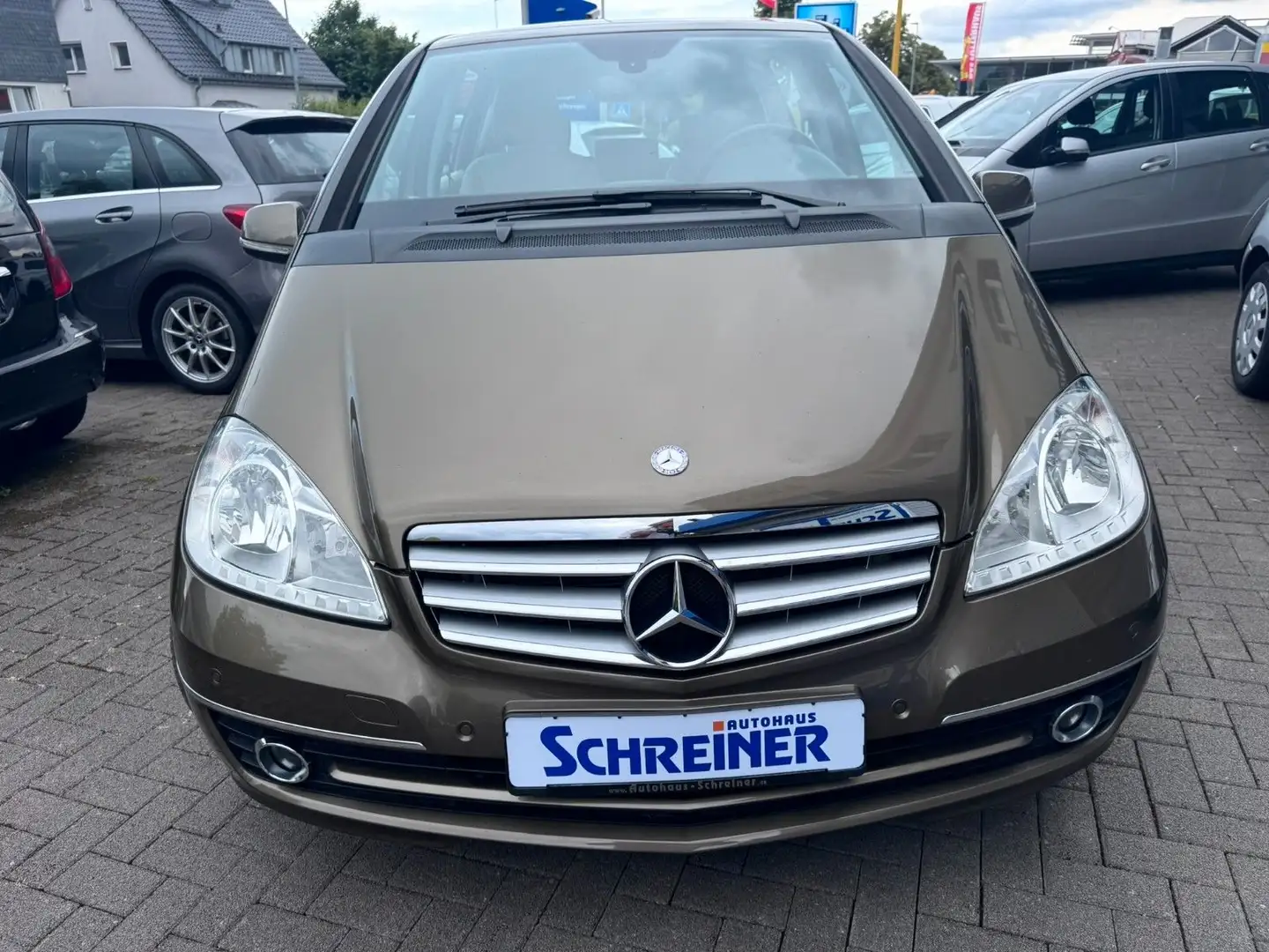 Mercedes-Benz A 160 Elegance*Automatik*Leder*Navi*1.Hand Marrone - 2