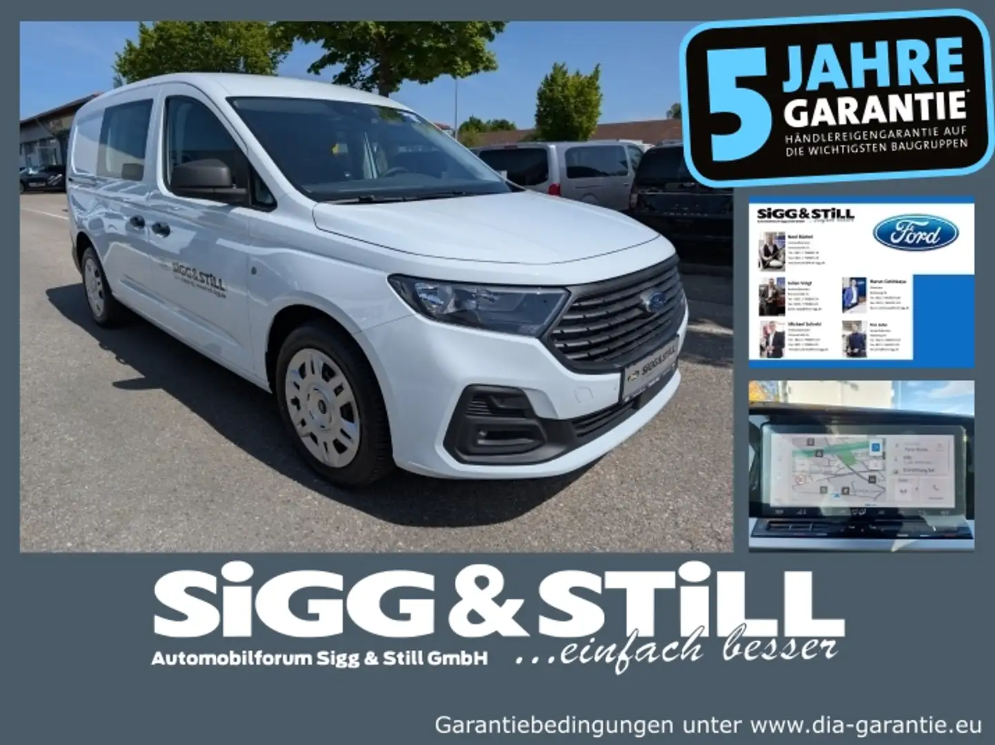 Ford Transit Connect FlexCab Trend L1 NAVI*SHZ*PDC Blanco - 1