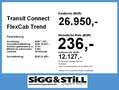 Ford Transit Connect FlexCab Trend L1 NAVI*SHZ*PDC Blanco - thumbnail 4