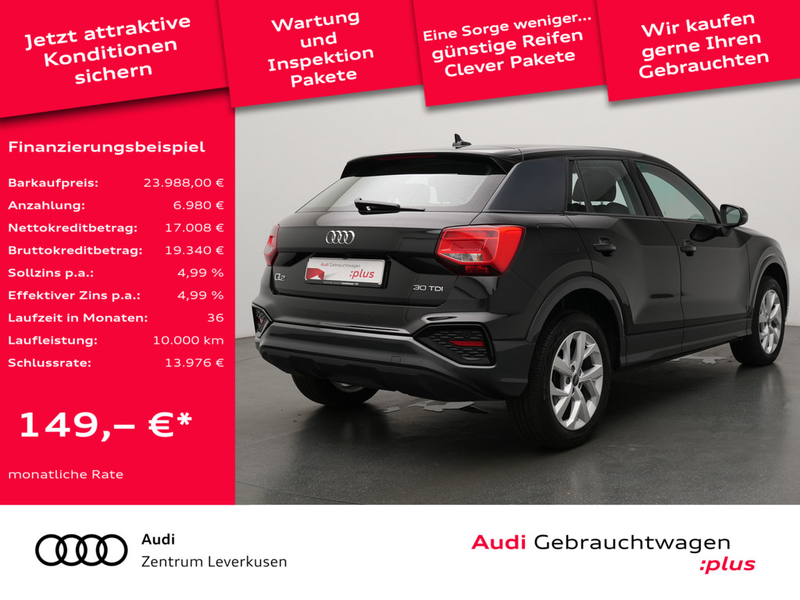 Audi Q2 TDI advanced VIRT ACC NAVI KAM SHZ LED PDC — photo 2