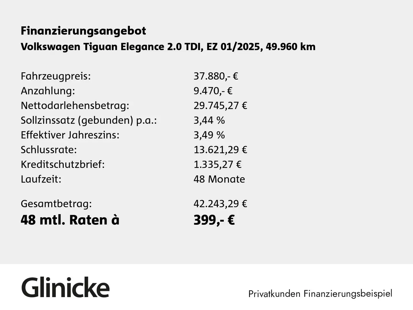 Volkswagen Tiguan 2.0 TDI Elegance Matrix LM 18" Navi ACC 3 Grau - 2