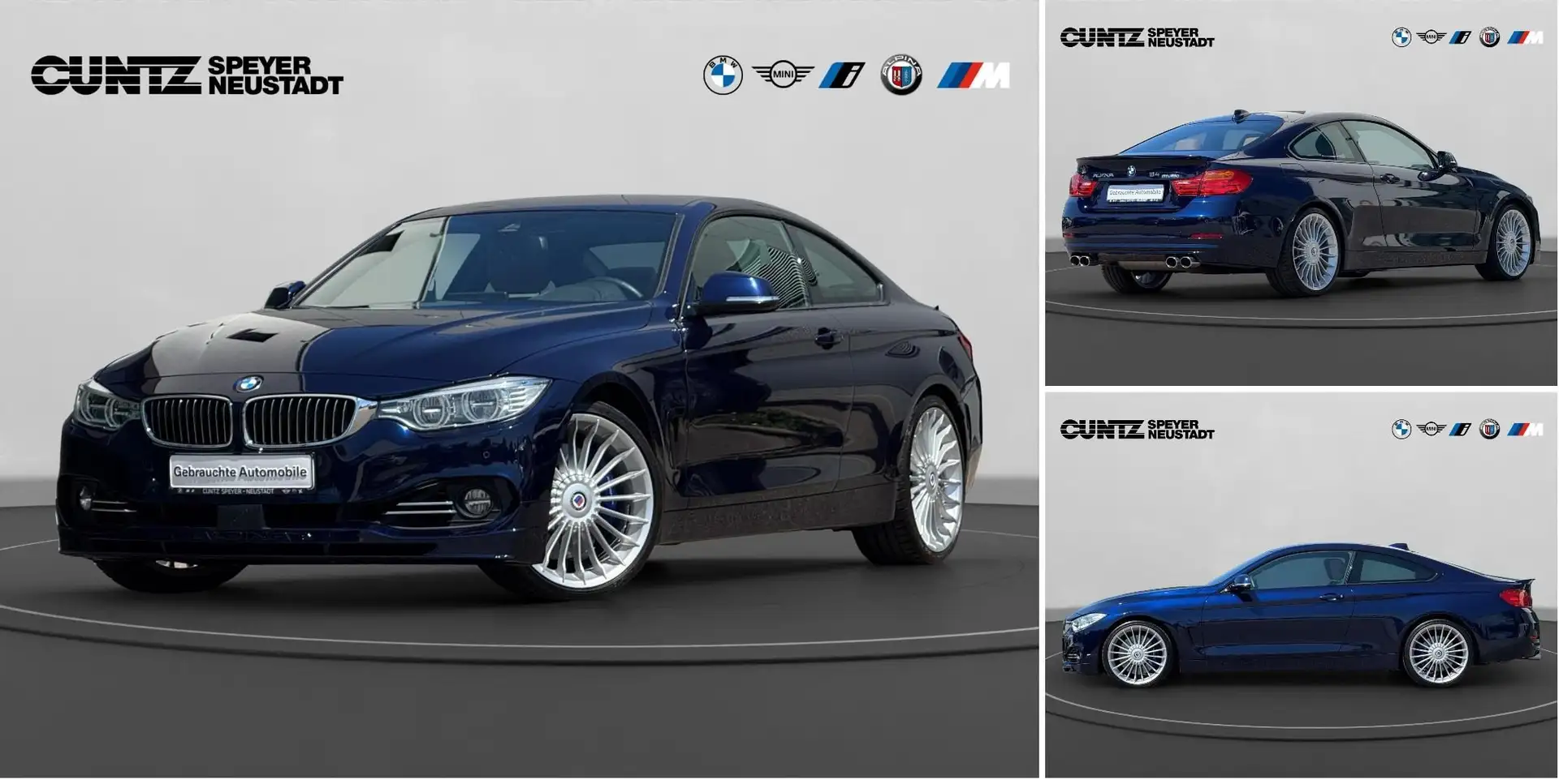 Alpina B4 Bi-Turbo Coupé SWITCH-TRONIC Allrad Nr.224 Driving Niebieski - 1