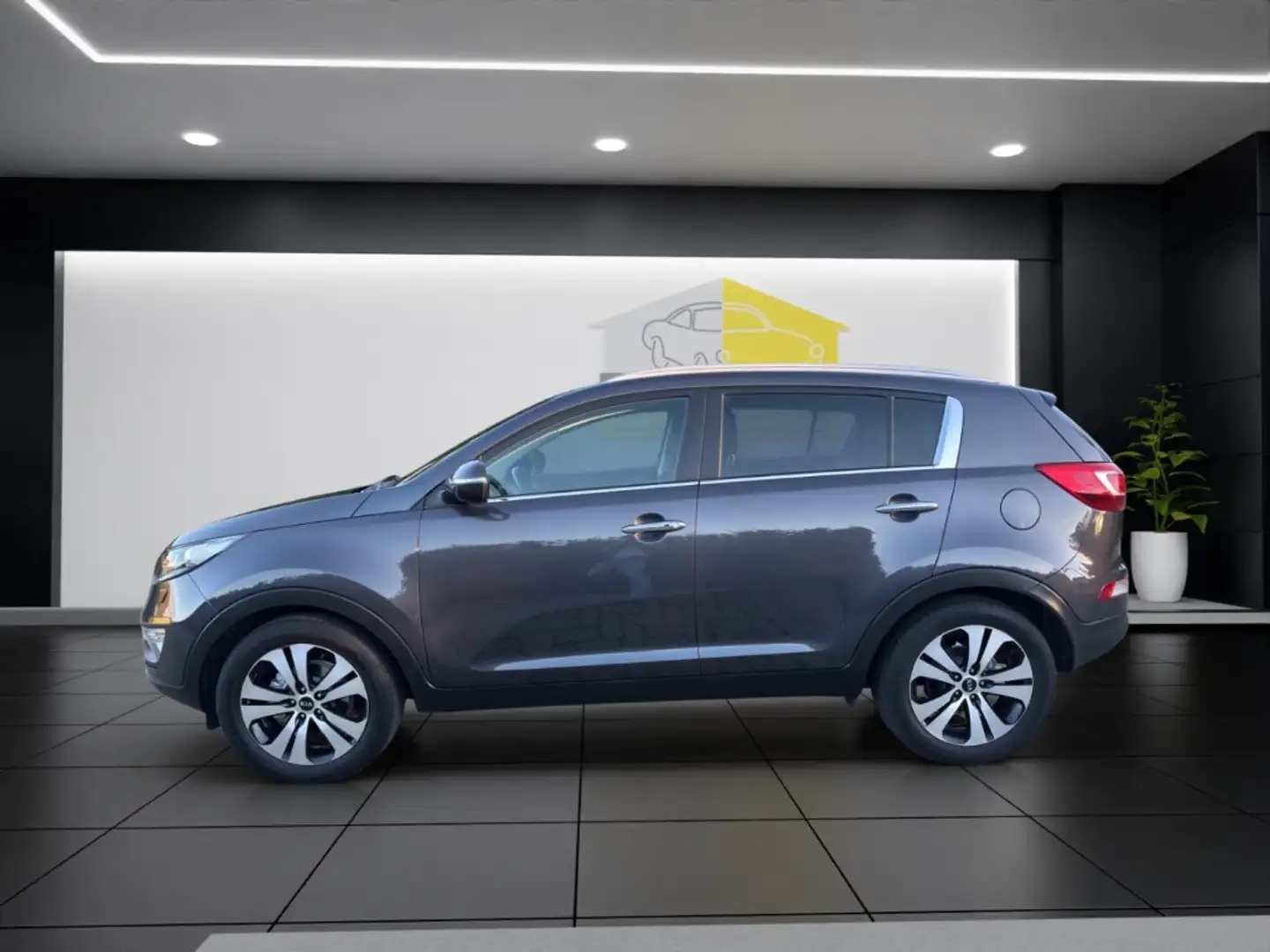 Kia Sportage Spirit 2WD El. Panodach Navi Xenon Mehrzonenklima Grau - 2