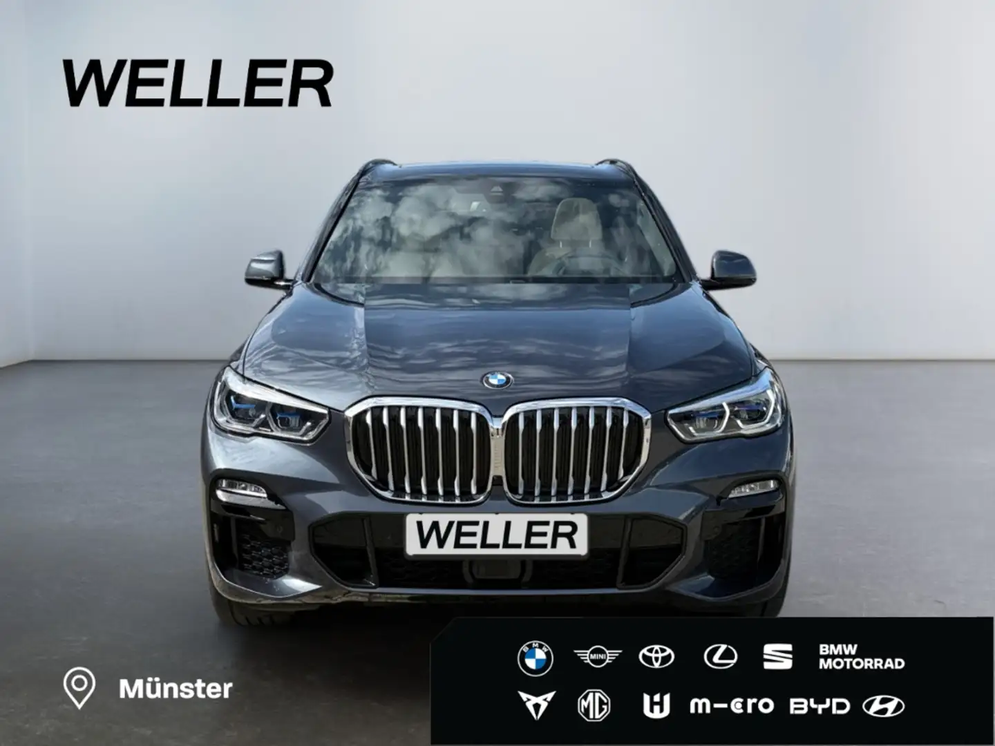 BMW X5 xDrive45e *Laser*22''*HUD*Leder*Luftfeder*Pano* Gris - 2