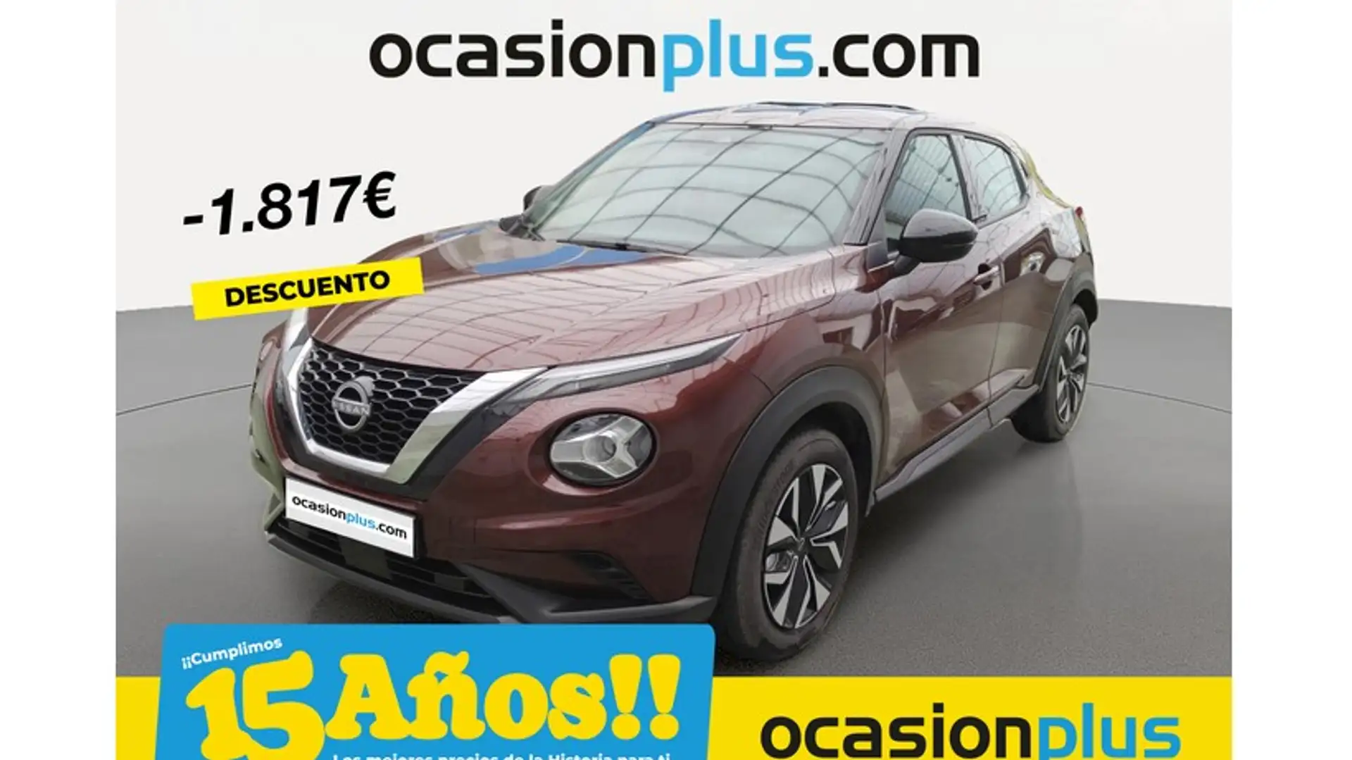 Nissan Juke 1.0 DIG-T Acenta 4x2 114 Rood - 1