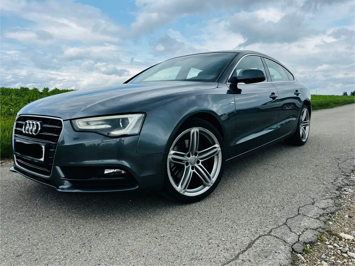 Audi A5 3.0 TDI Sportback S-line Grau - 2