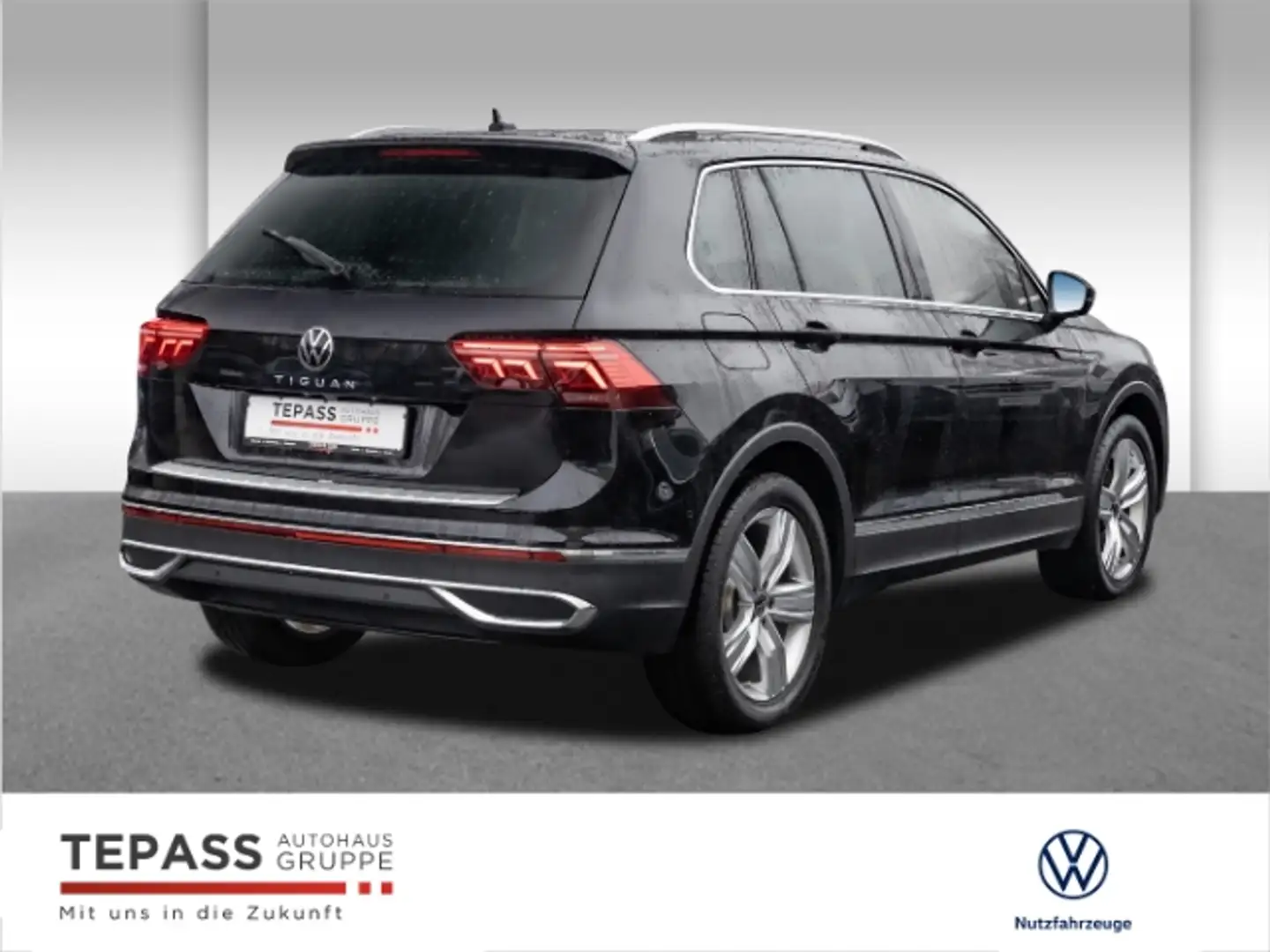 Volkswagen Tiguan 1.5l TSI Elegance NAVI KAMERA AHK HUD Schwarz - 2