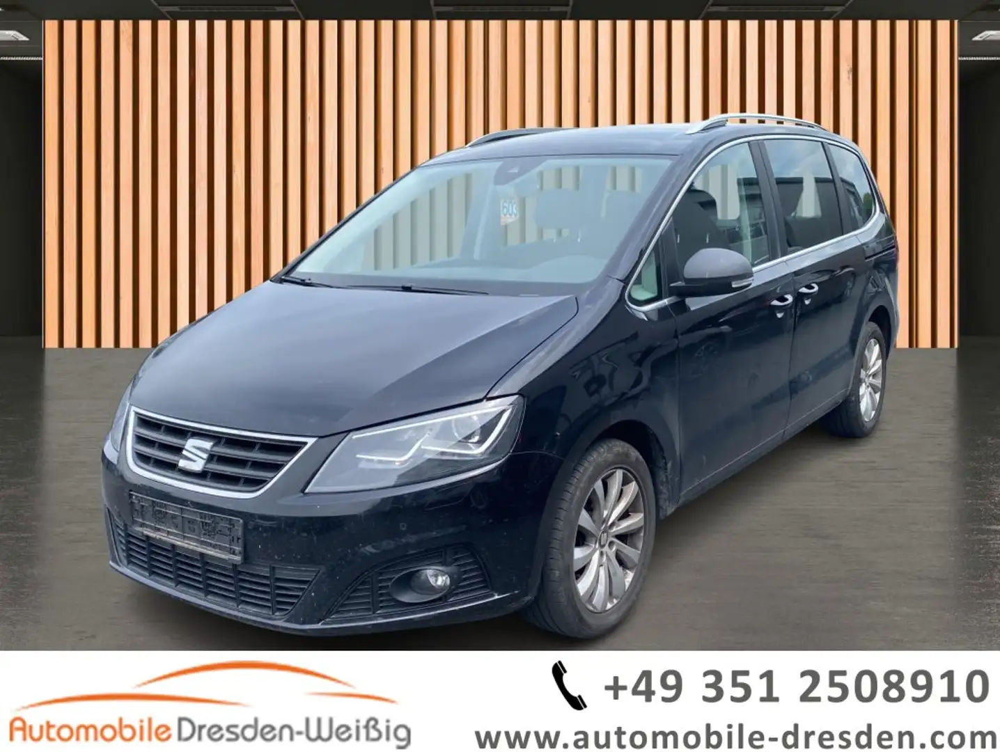 SEAT Alhambra 2.0 TDI Style*Bi Xenon*Navi*el.Türen Schwarz - 1