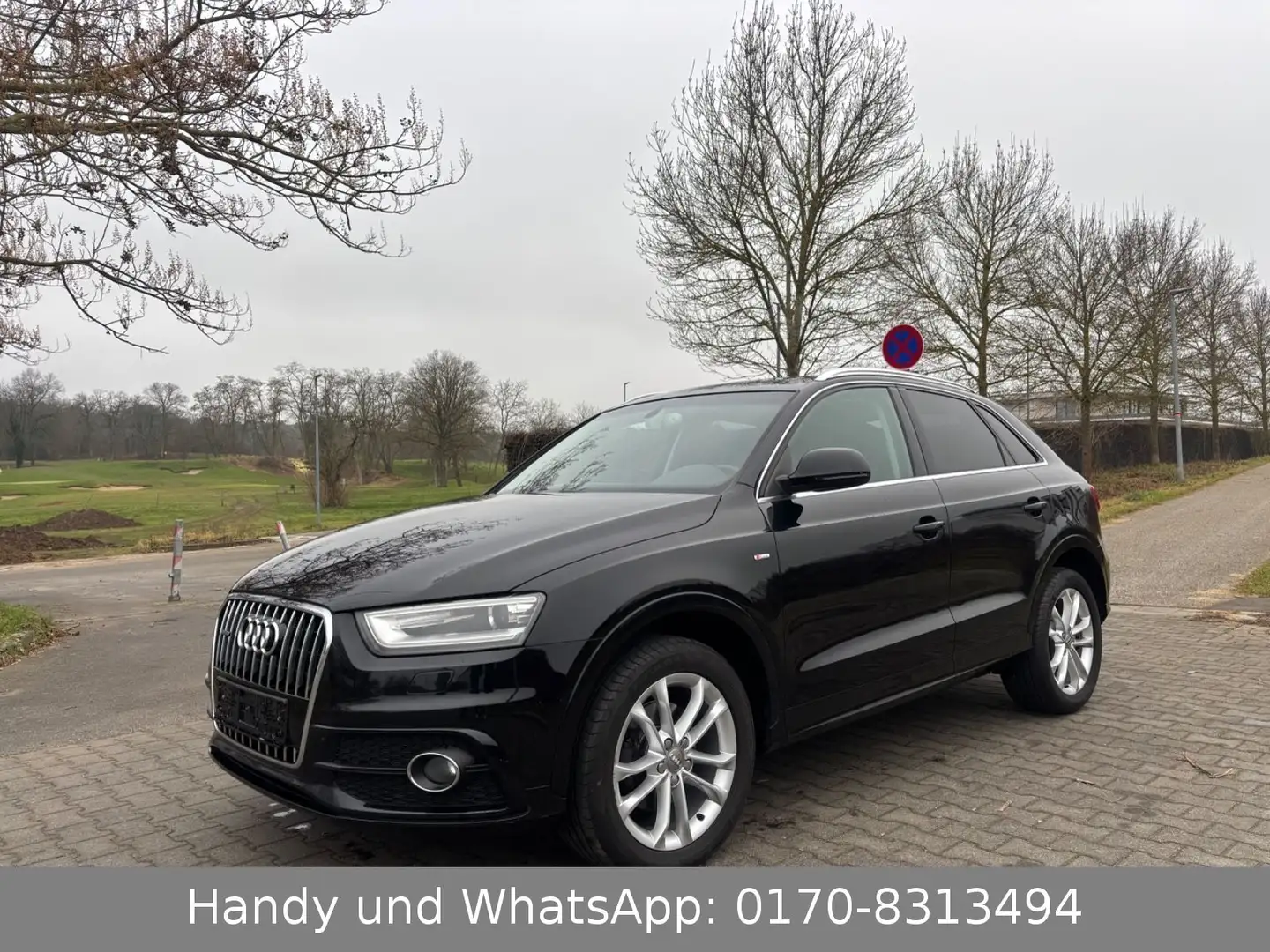 Audi Q3 2.0 TDI quattro S-Line Pano Leder Xenon AHK Schwarz - 1