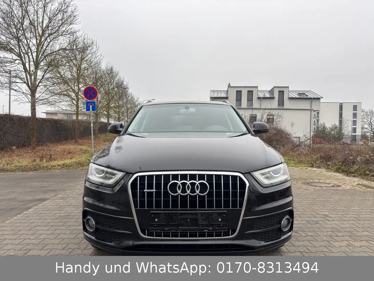 Audi Q3 2.0 TDI quattro S-Line Pano Leder Xenon AHK Schwarz - 2