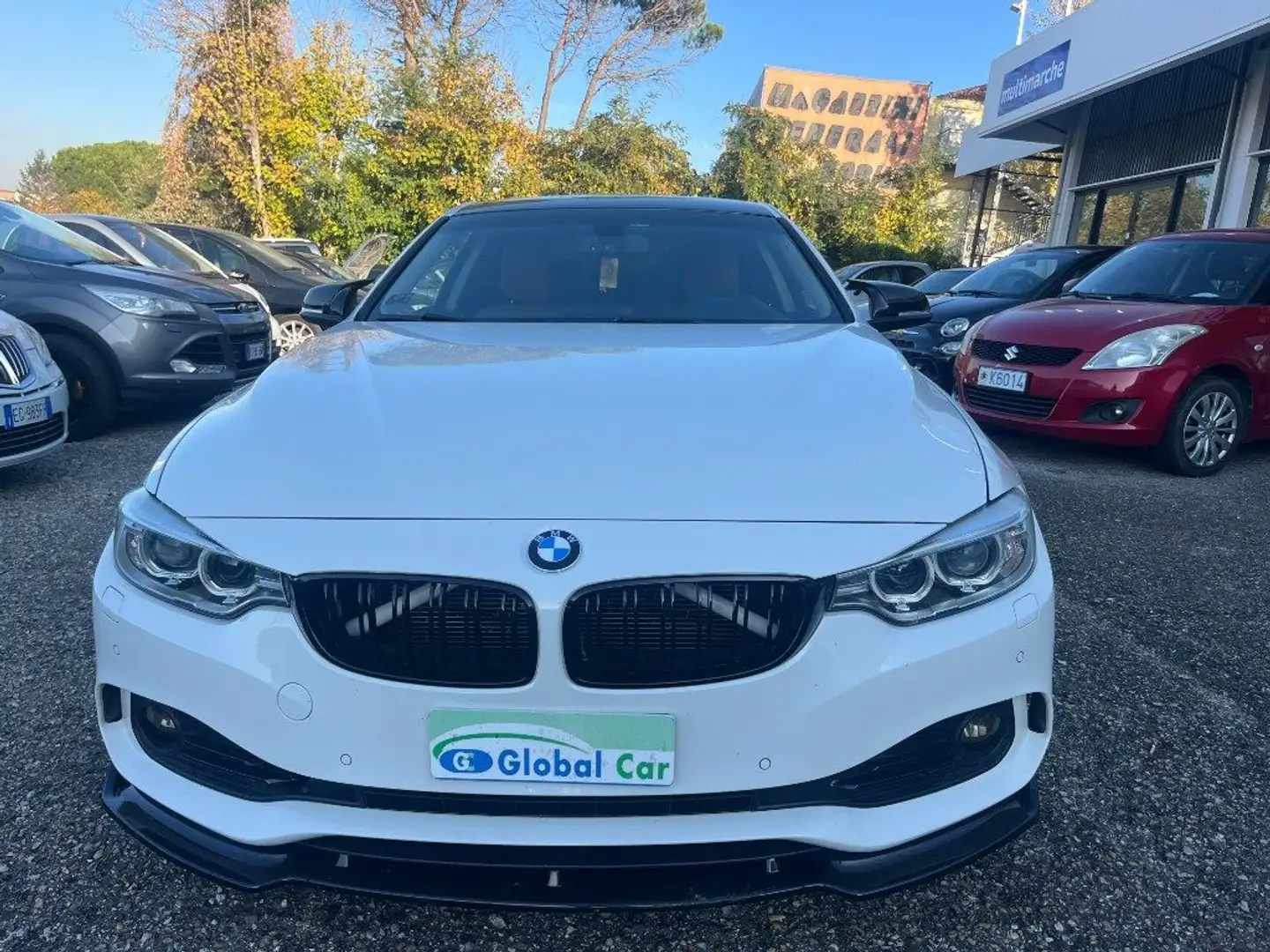 BMW 420 d Coupé Luxury aut. Blanc - 2