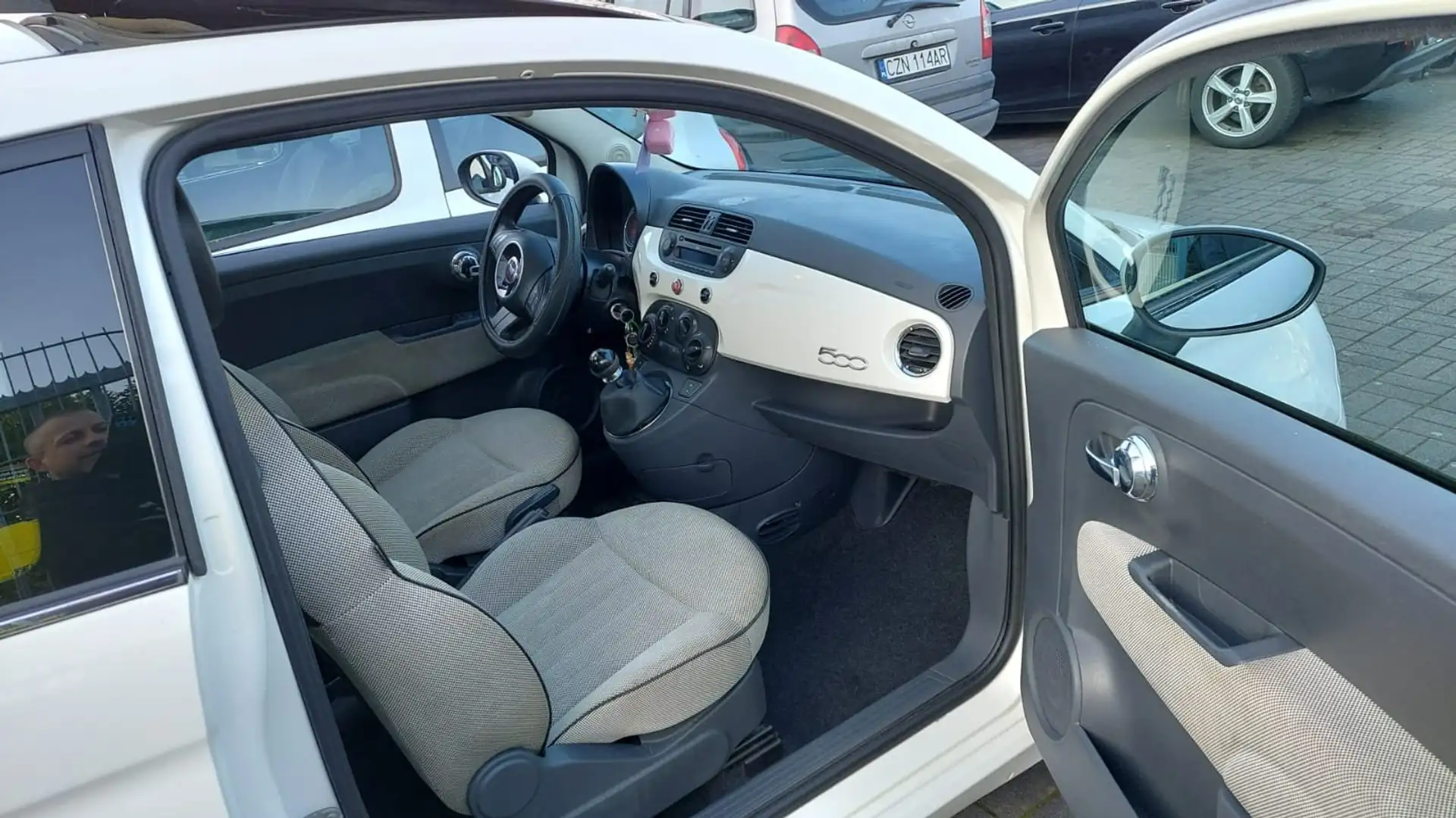 Fiat 500 500 1.2 Pop Білий - 2