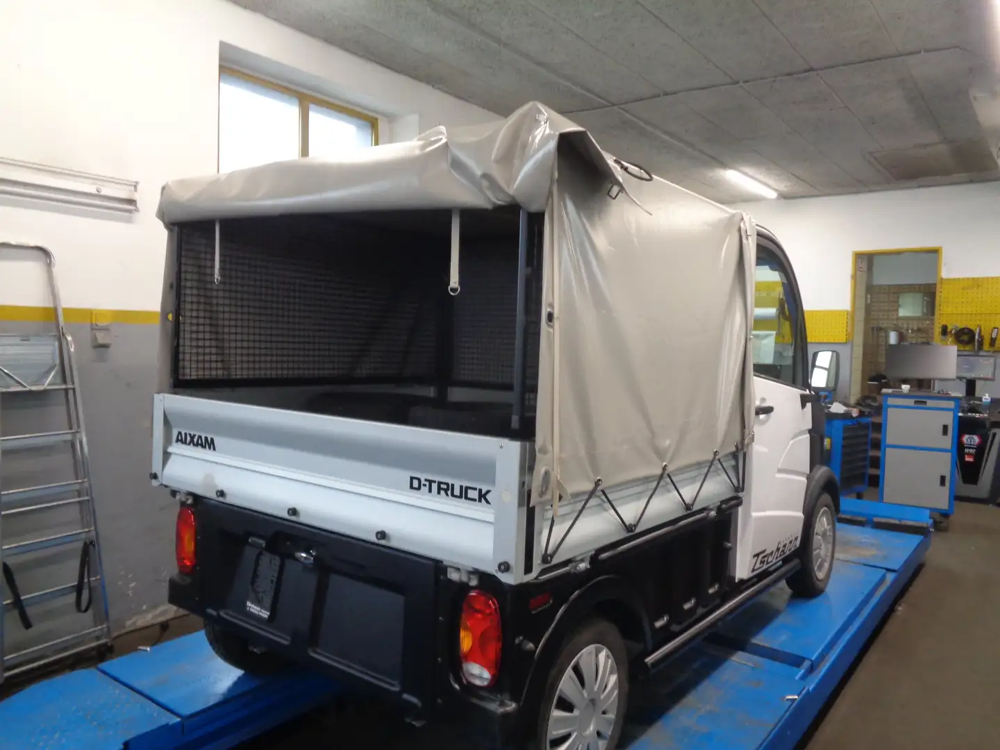 Aixam D-truck Alupritsche 480ccm Diesel 10PS Blanco - 2