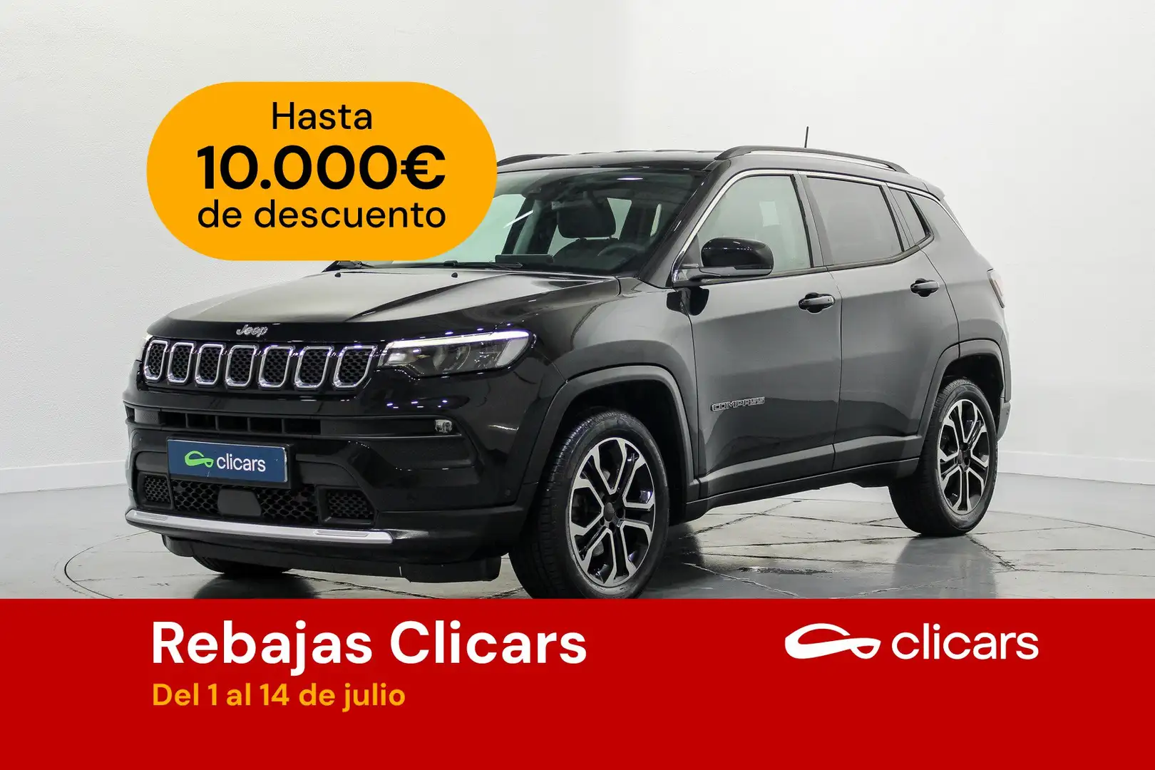 Jeep Compass 1.3 Gse T4 Limited 4x2 130 Negro - 1