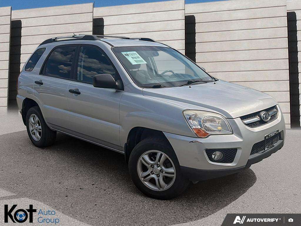 Silver 2009 Kia Sportage SUV / Crossover Front-Wheel Drive Automatic