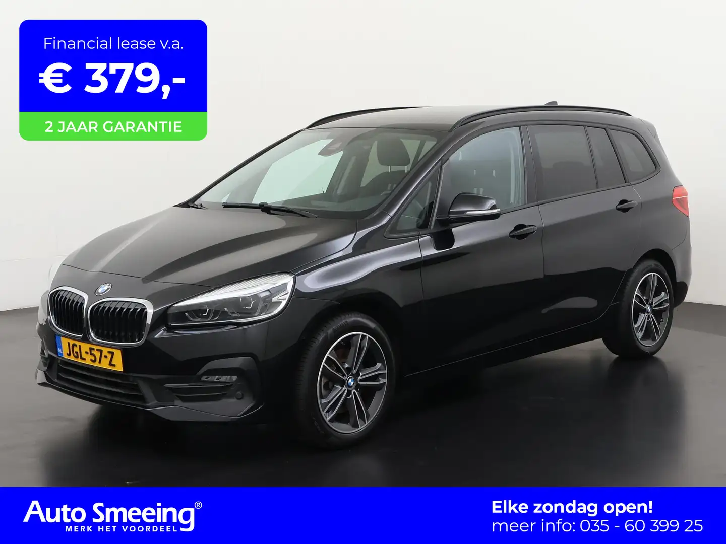 BMW 218 2-serie Gran Tourer 218i Sport Line | 7 Persoons | Zwart - 1