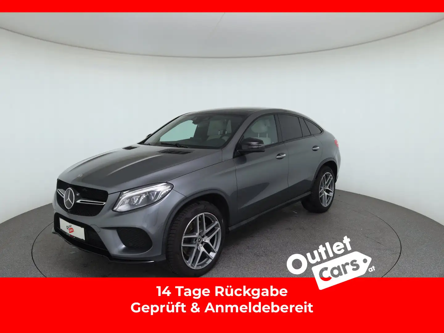 Mercedes-Benz GLE 500 500 Coupé 4MATIC Aut. Grau - 1