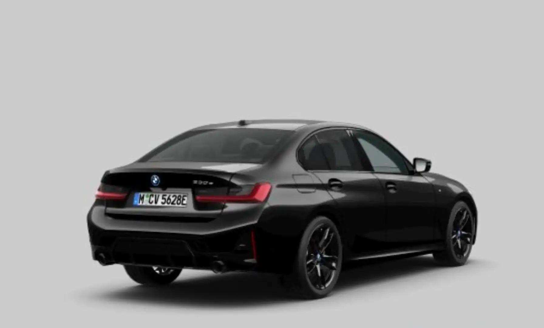 BMW 330 3-serie 330e Zwart - 2