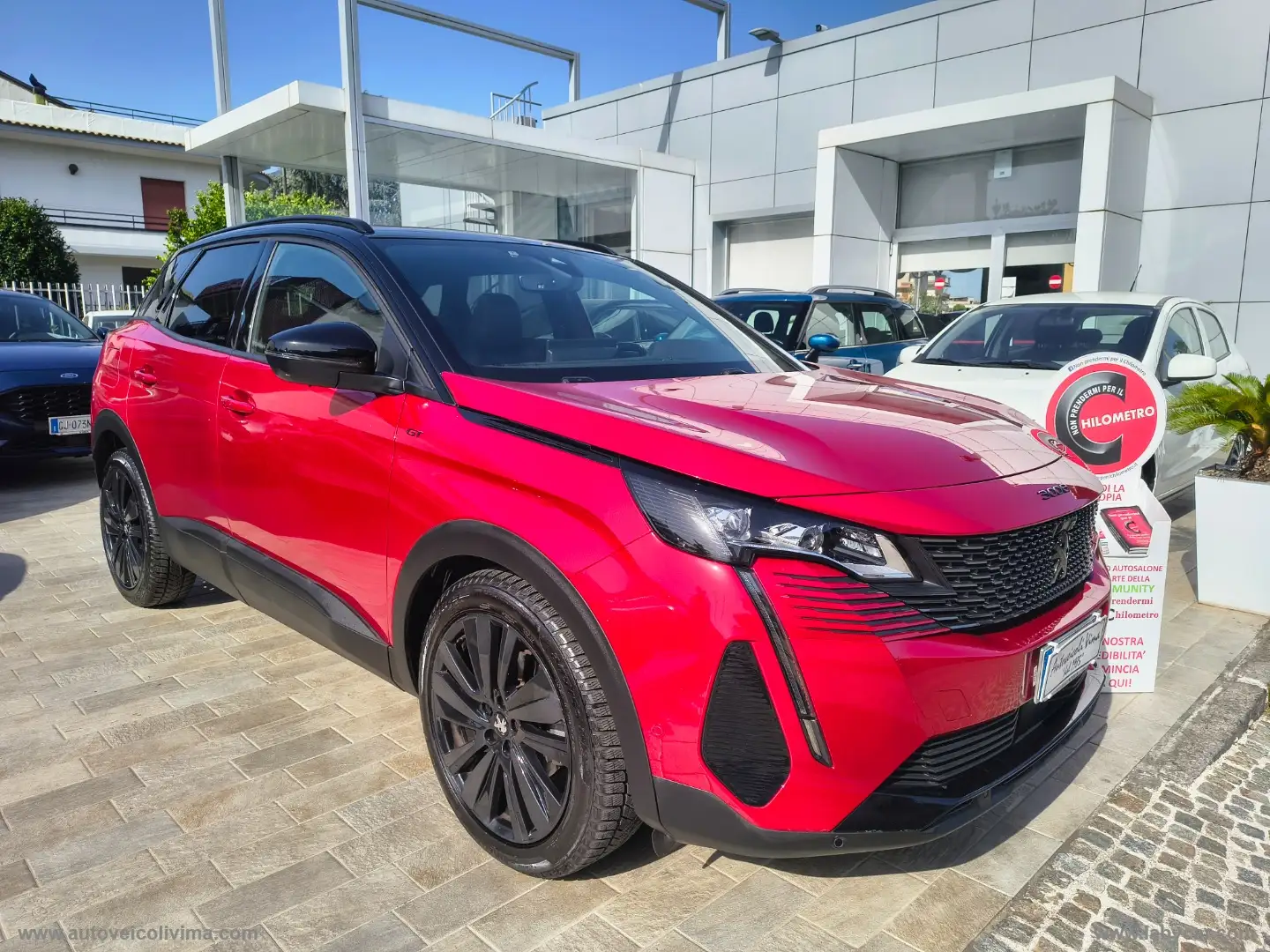 Peugeot 3008 BlueHDi 130 S&S EAT8 GT Pack TAGLIANDI PEUGEOT - T Rouge - 1