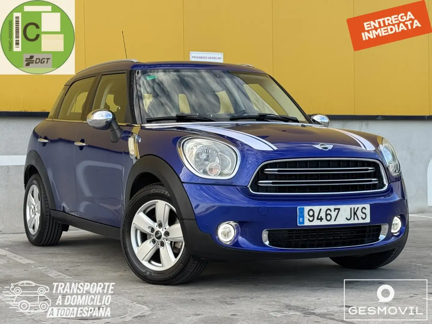 MINI One Countryman D Azul - 2