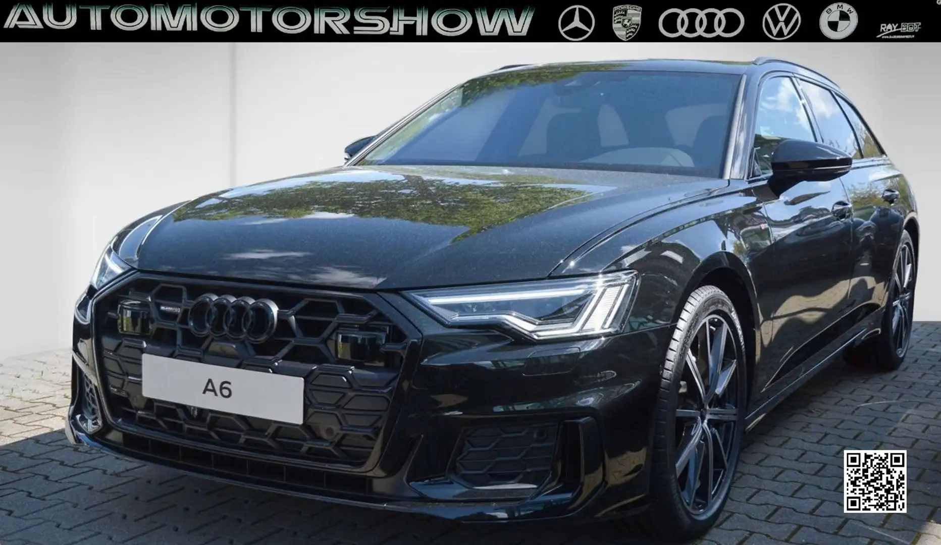 Audi A6 Audi A6 40 TDI qua S line Black Plus Matrix B&O Nero - 1