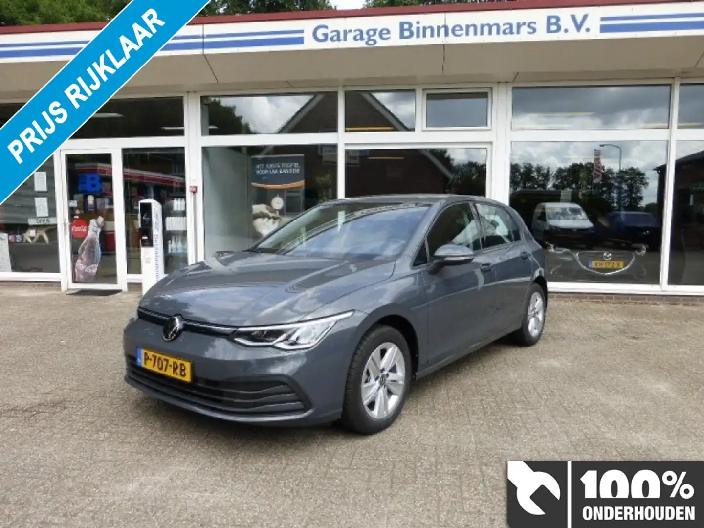 Volkswagen Golf 1.5 TSI Life Business 130 Pk Adp cruise, Lm. Stoel Gris - 1