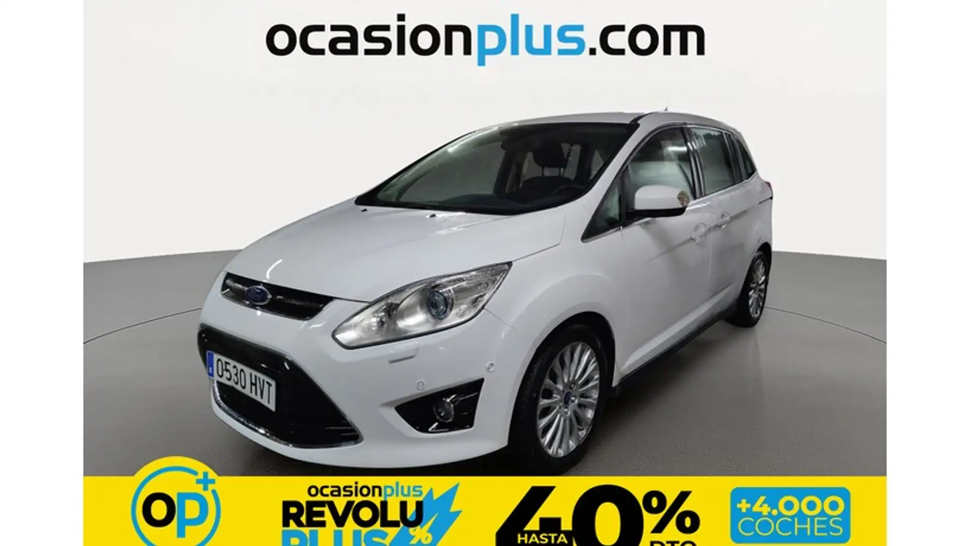 Ford Grand C-Max 1.0 Ecob. Auto-S&S Titanium 125 Blanco - 1