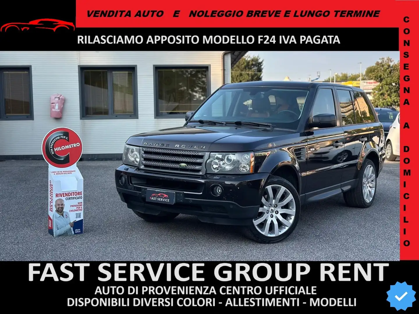 Land Rover Range Rover Sport Range Rover Sport I 2.7 tdV6 HSE auto Zwart - 1