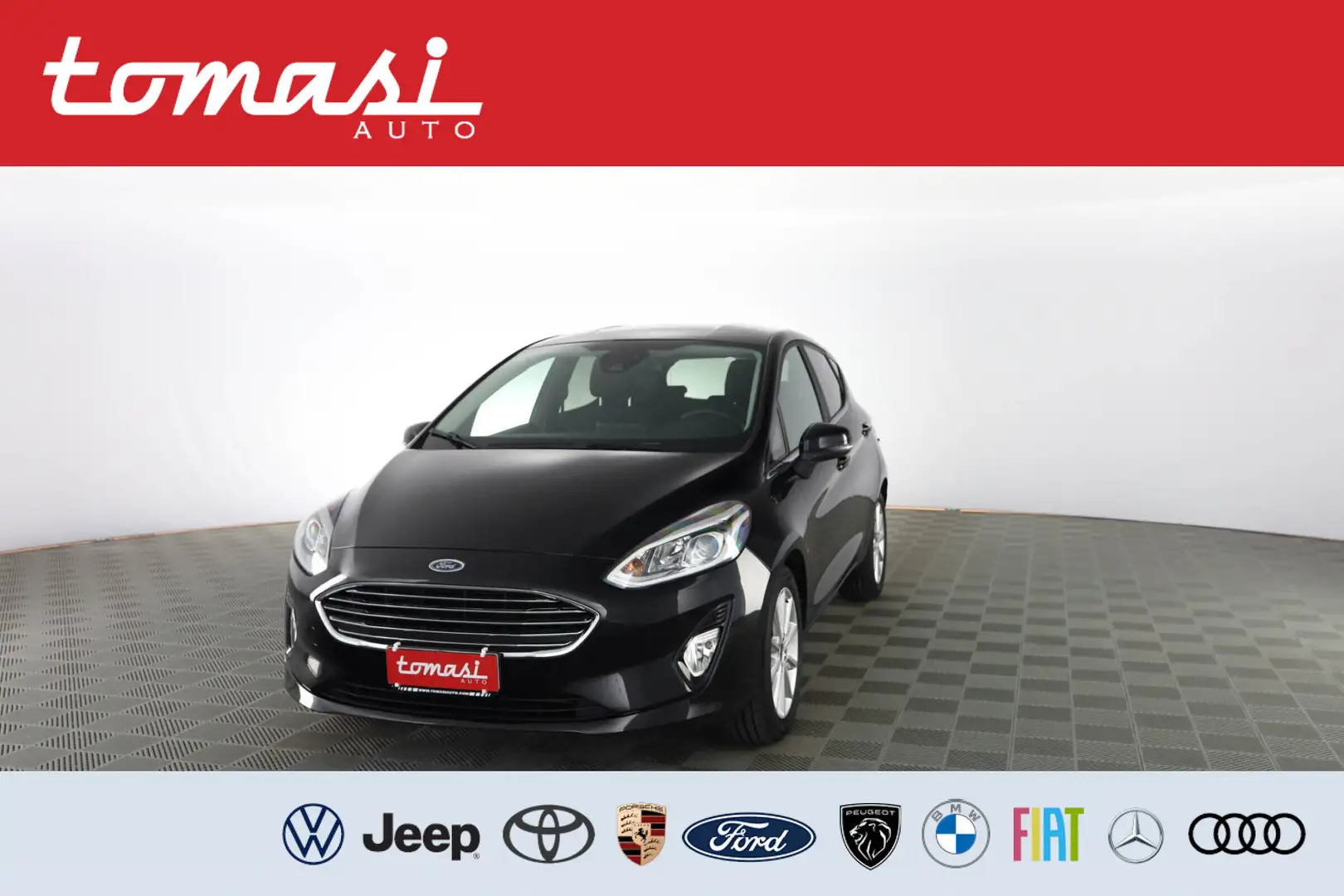 Ford Fiesta 1.0 Ecoboost 100 CV aut. 5 porte Titanium Negro - 1