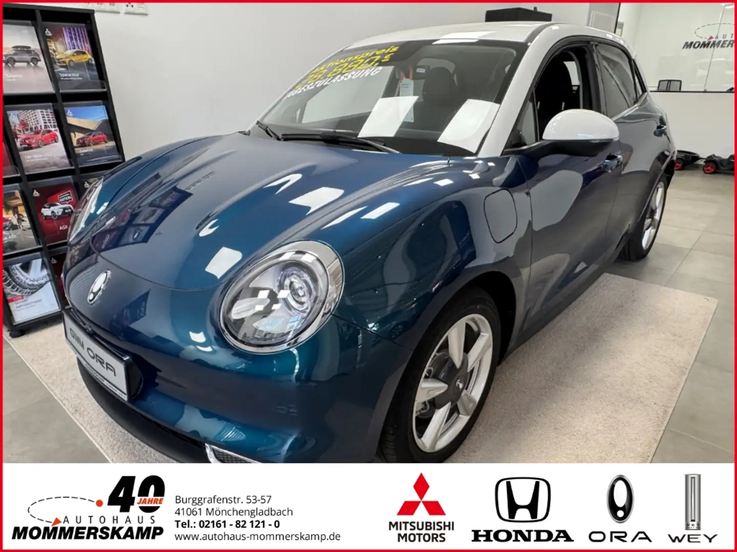 GWM ORA 03 400 PRO/63kWh Batt. Leder+Wärmepumpe+Automatik+Kli Verde - 1