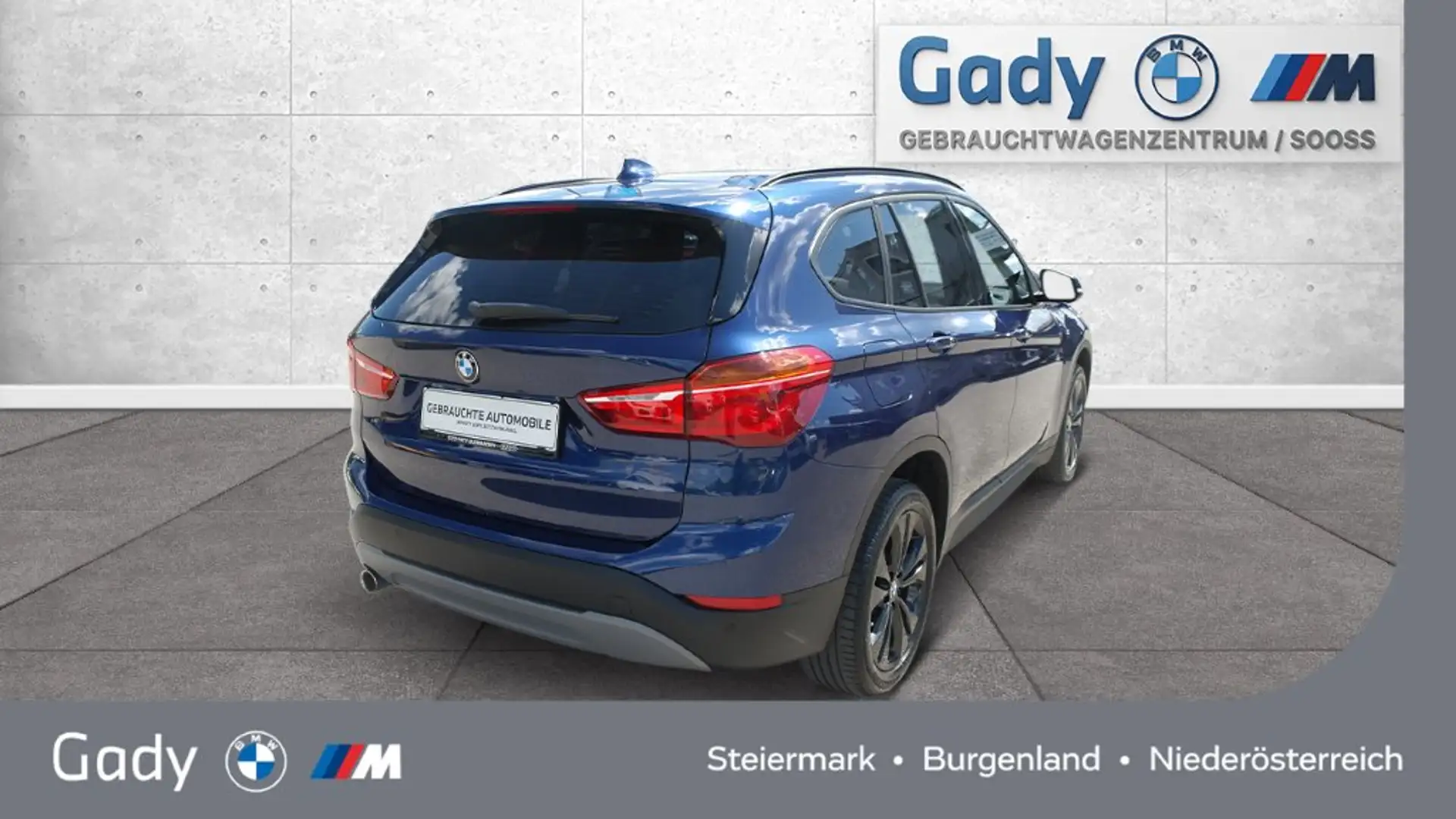 BMW X1 sDrive16d Blau - 2