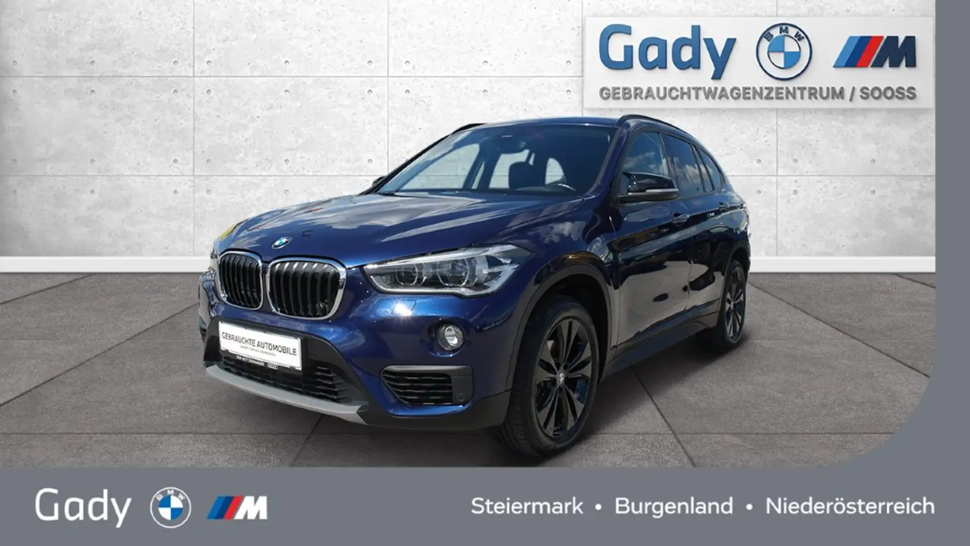 BMW X1 sDrive16d Blau - 1