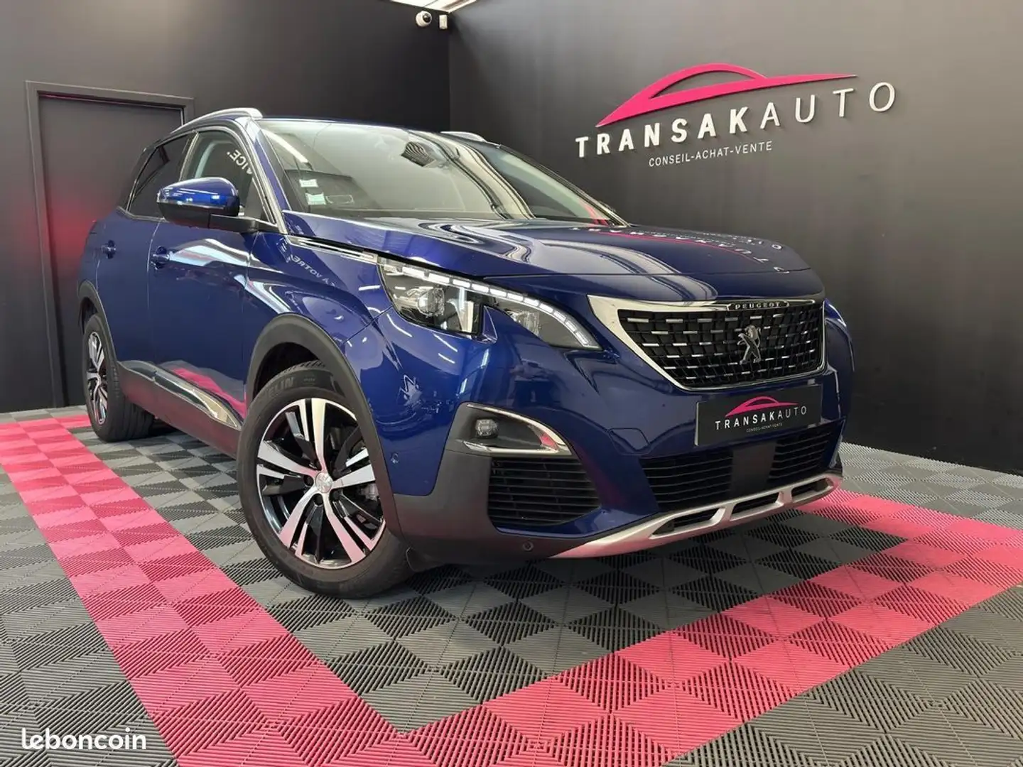 Peugeot 3008 Puretech 130ch SS EAT8 Allure PMR PREMIERE MAIN DI Bleu - 1