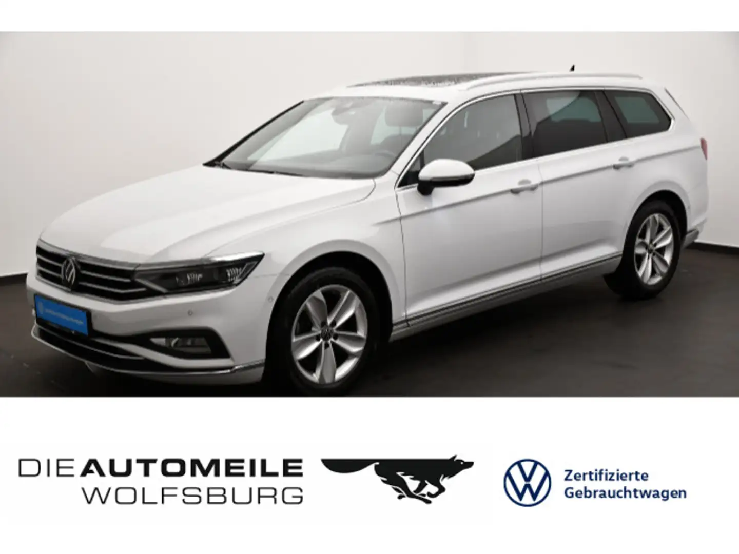 Volkswagen Passat Variant 2.0 TDI DSG Elegance Pano/AHK/Led Weiß - 1