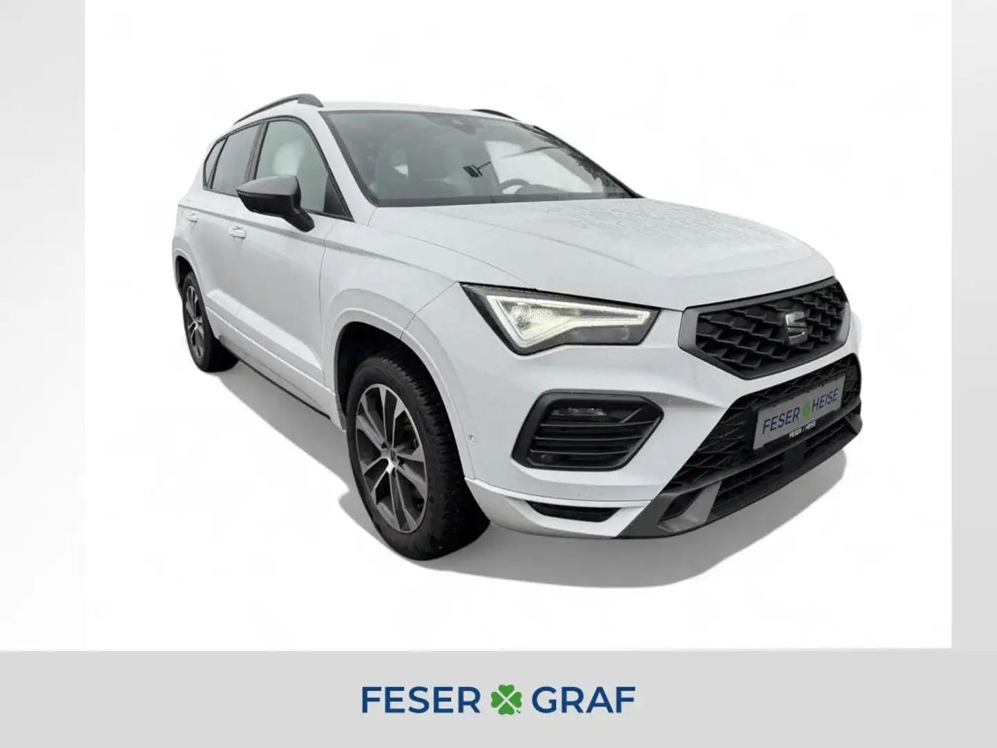 SEAT Ateca 2.0 TDI FR DSG/LED/Sitz.-Lenkradhzg./AHK Blanc - 1